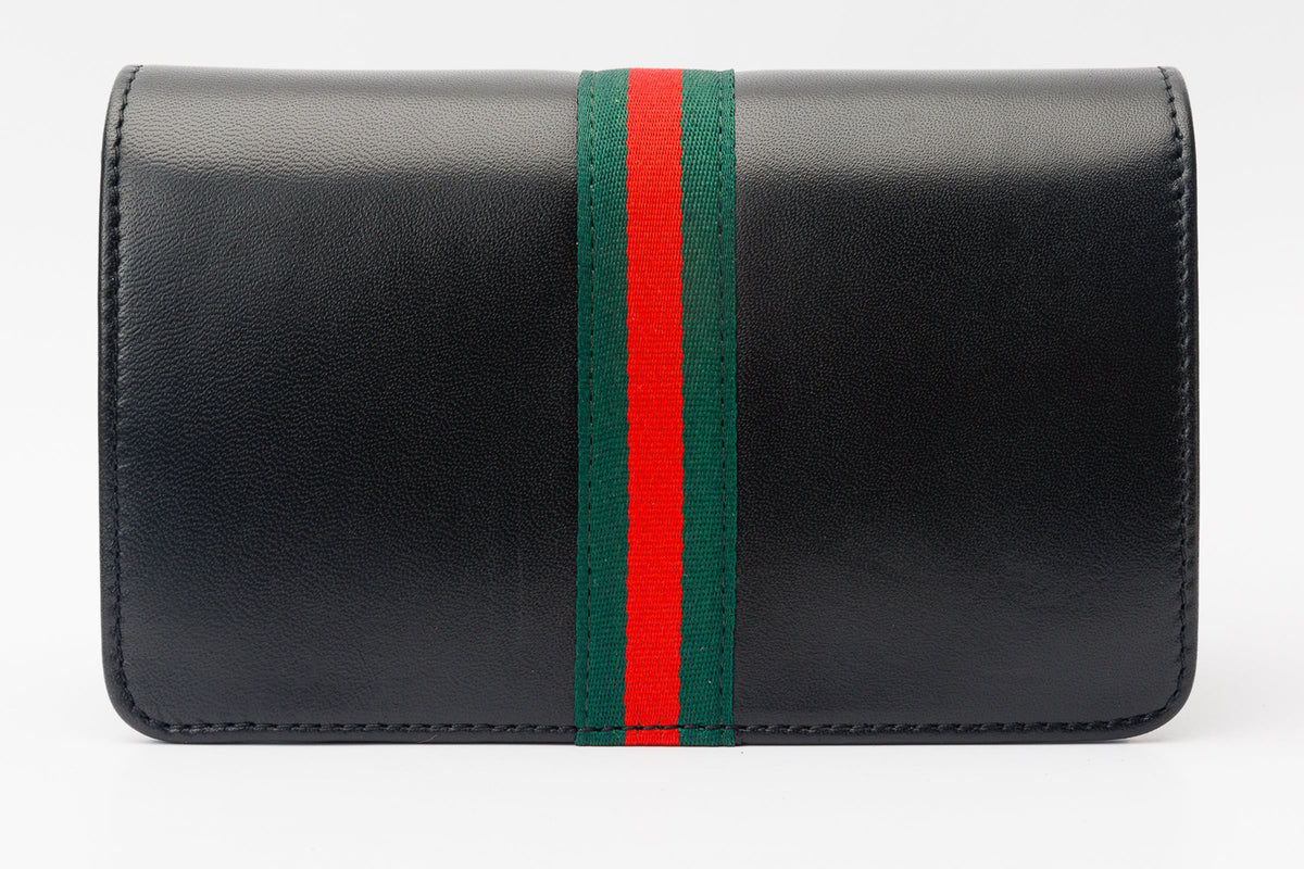 Vinci Leather The Afega Black Leather Handbag