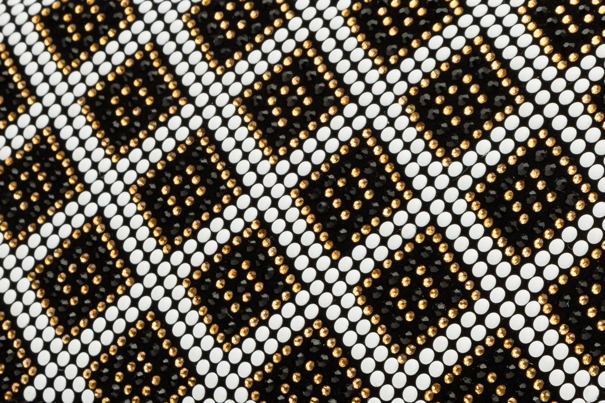 Vinci Leather The Nampula Black Glitter Suede Leather Clutch – product view 4