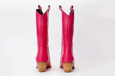 The Togg Pink Leather Cowboy Women  Boot Final Sale!