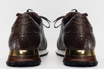 The Bomba Brown Leather Men Sneaker