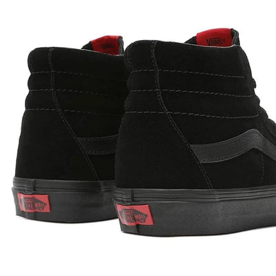 Vans UY Sk8 Hi Trainers Men's Sneakers — Black Leather High-Top