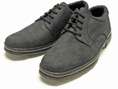 P-5059 Pantera Black Lace up Pinosos Made in Spain