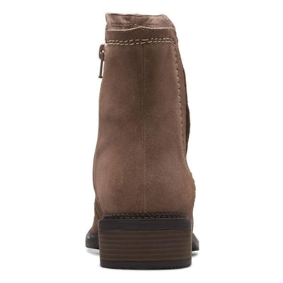 rubbersoled [26168073] WOMENS CLARKS MAYE ZIP top view