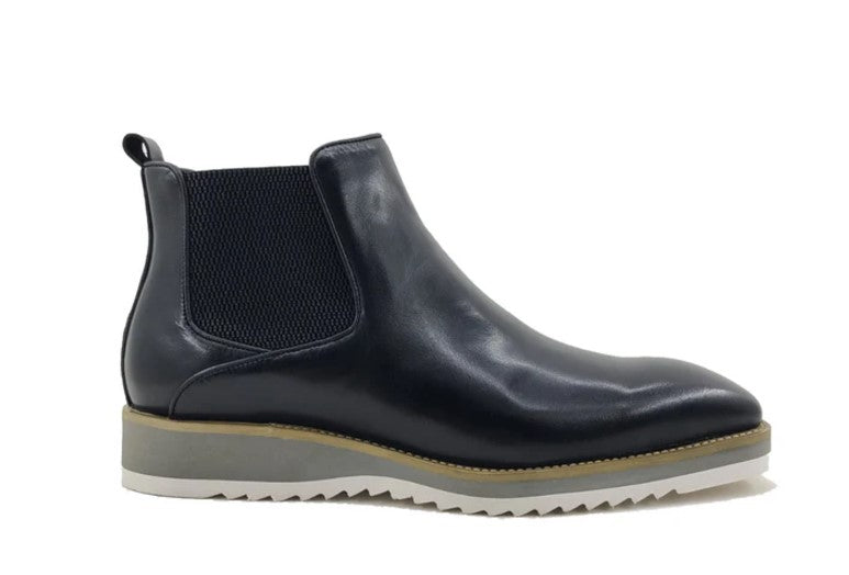 C&E Fashions  Carrucci  Calfskin Boot - Black