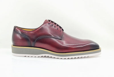 Carrucci Derby Calfskin - Burgundy