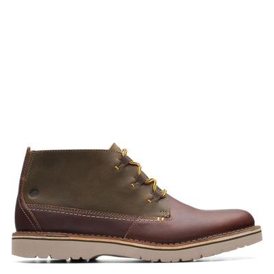 Clarks Eastford Mid Men's Olive Combi 26162925 — product view 1
