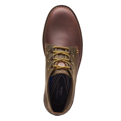 Clarks Eastford Mid Men's Olive Combi 26162925 — product view 3