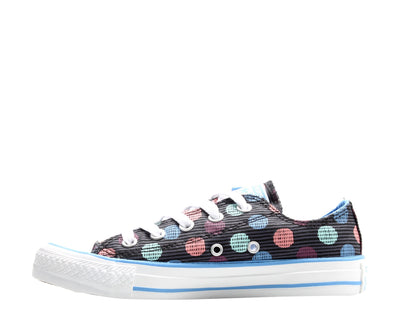 Converse Chuck Taylor All Star Ox Polka Dots Sneakers — Graphite Low-Top