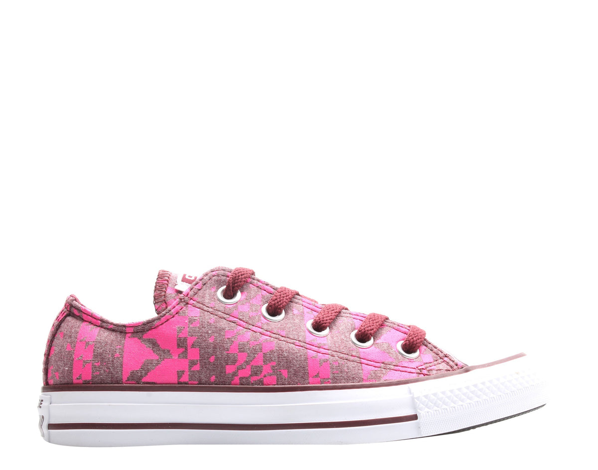 Converse Chuck Taylor All Star Ox Print Bordeau Women's Sneakers — Pink – product view 2