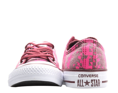 Converse Chuck Taylor All Star Ox Print Bordeau Women's Sneakers — Pink