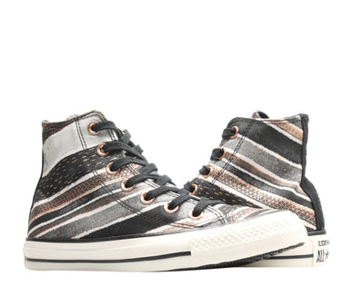 Converse Chuck Taylor All Star Hi Stripe Dolphin Women's Sneakers — Black