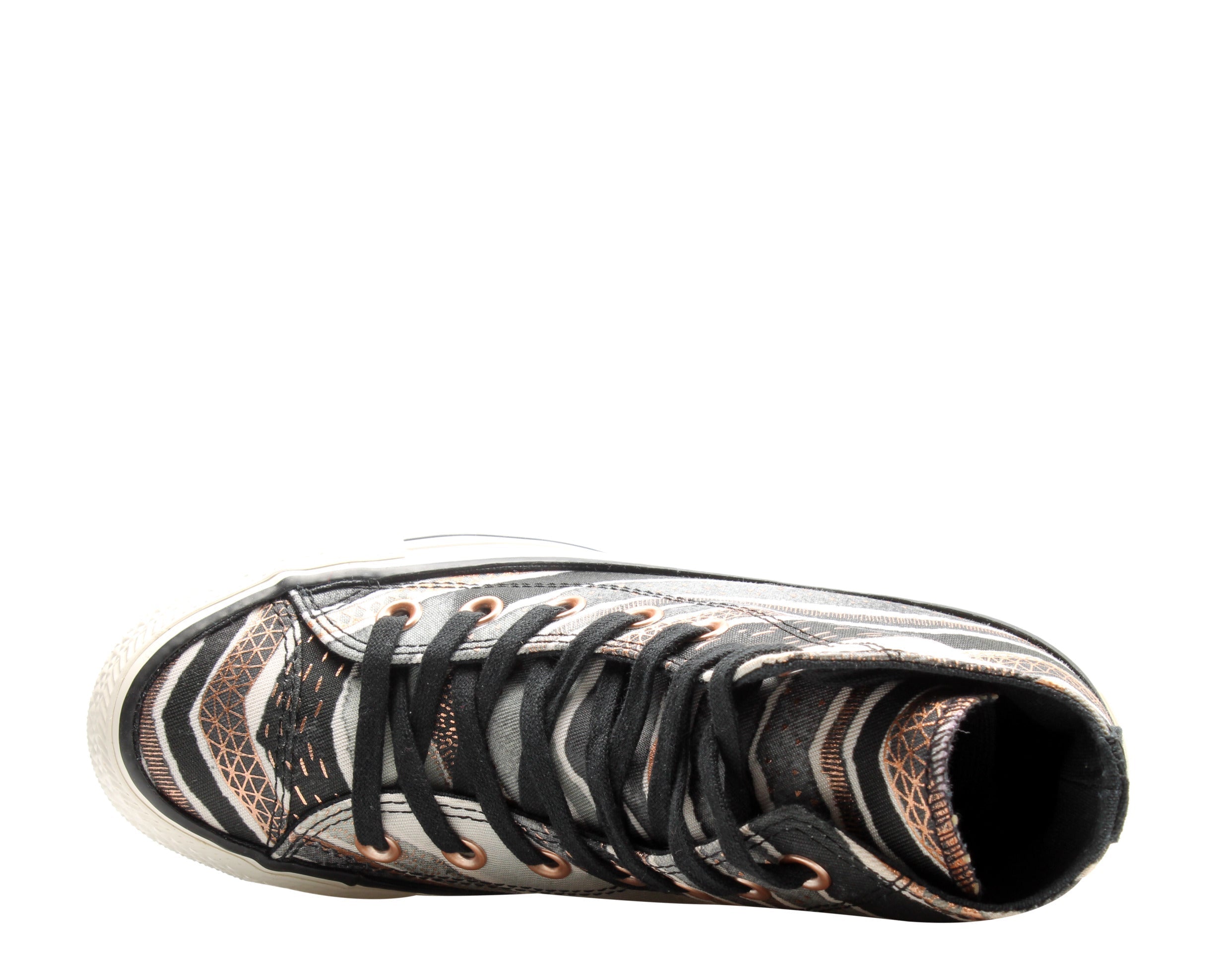 Converse Chuck Taylor All Star Hi Stripe Dolphin Women's Sneakers — Black