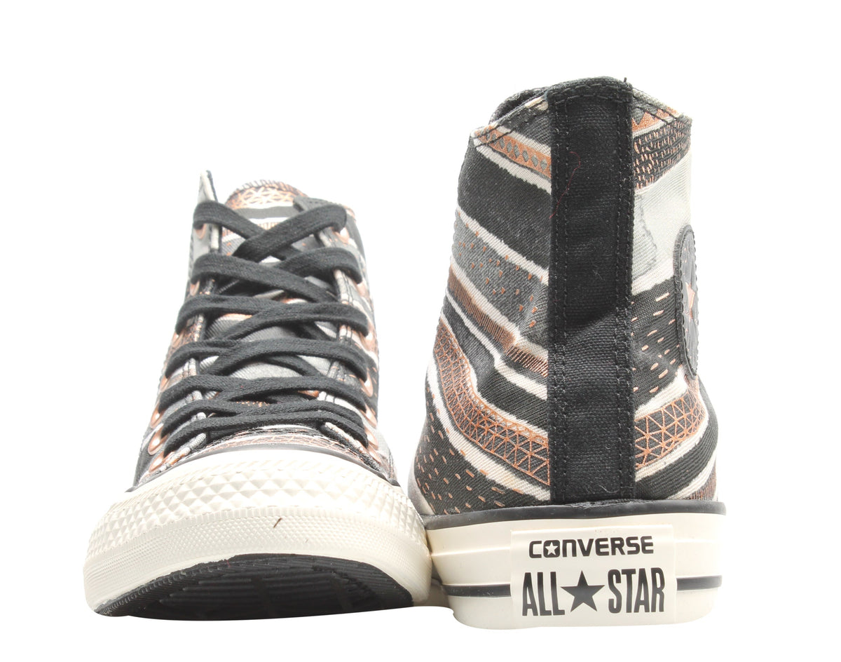 Converse Chuck Taylor All Star Hi Stripe Dolphin Women's Sneakers — Black – product view 6