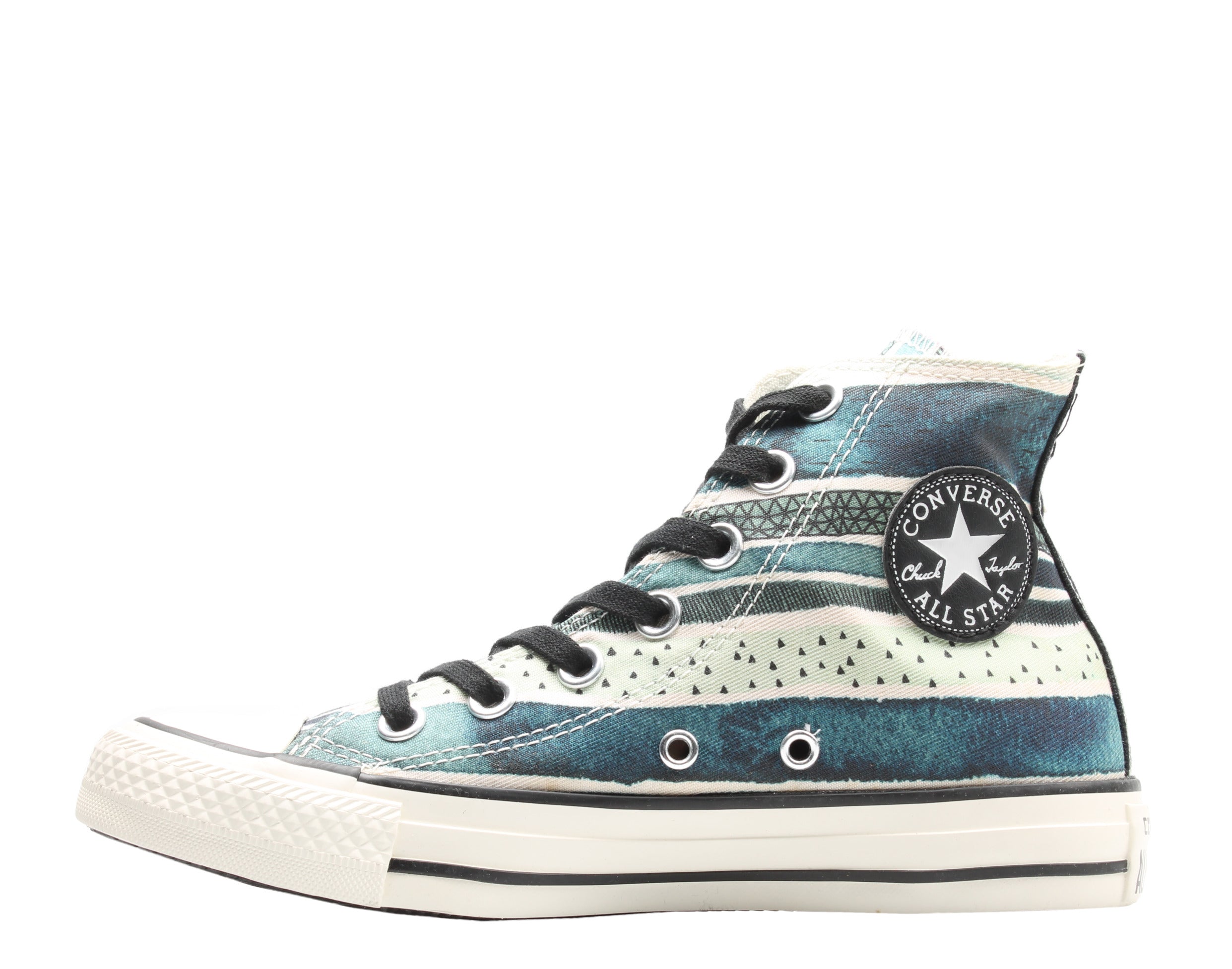 Converse Chuck Taylor All Star Hi Pop Stripes Women's Sneakers — Teal