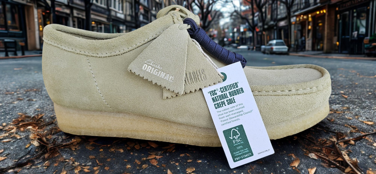 Clarks Originals Wallabee Men's Maple Suede 26155515 — product view 1