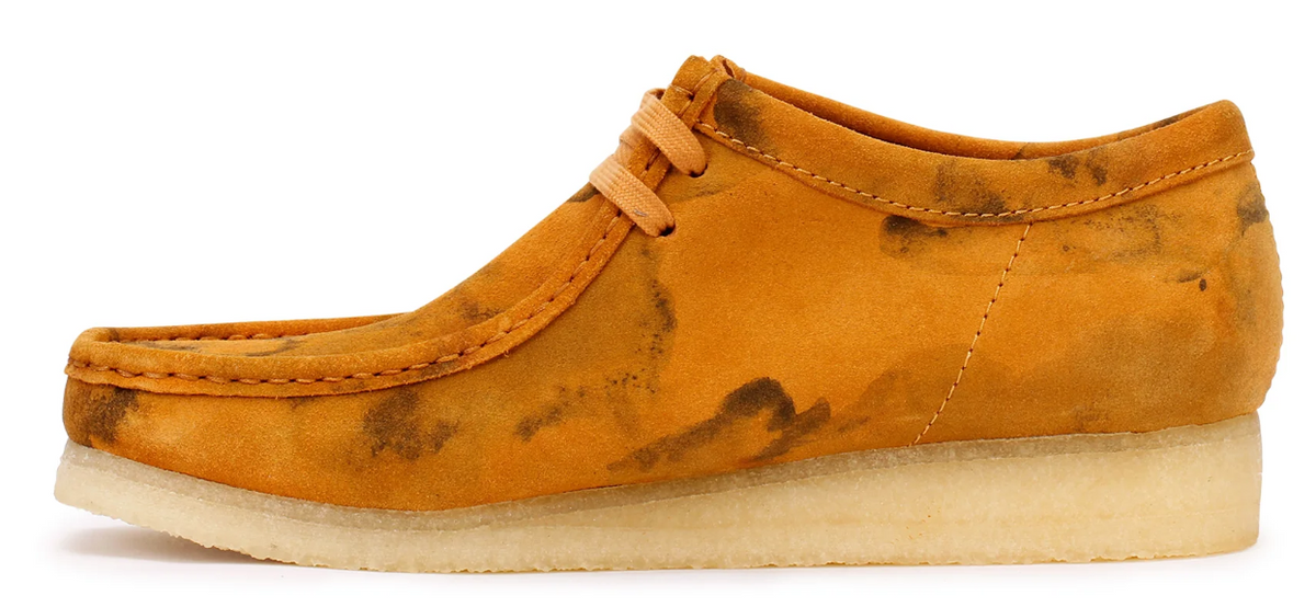 Clarks Originals Wallabee Low Men's Turmeric Camo Suede 26162484 — product view 3