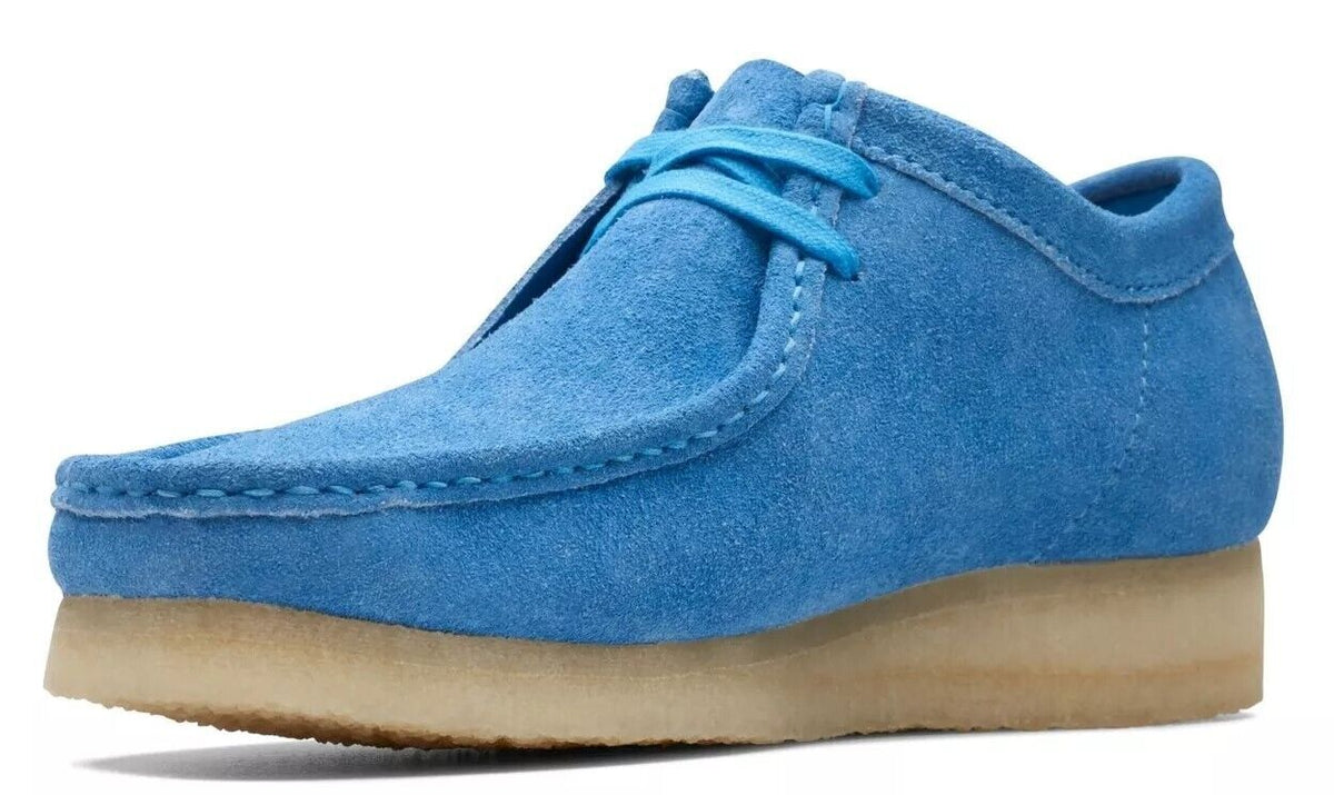 Clarks Originals Wallabee Men's Bright Blue Suede 26170534 — product view 5