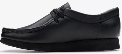 Clarks Wallabee Black Leather - 26168045 - KID'S / JUNIORS