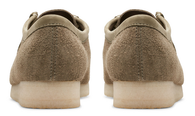Clarks Wallabee "Pale Khaki Suede" 26175710