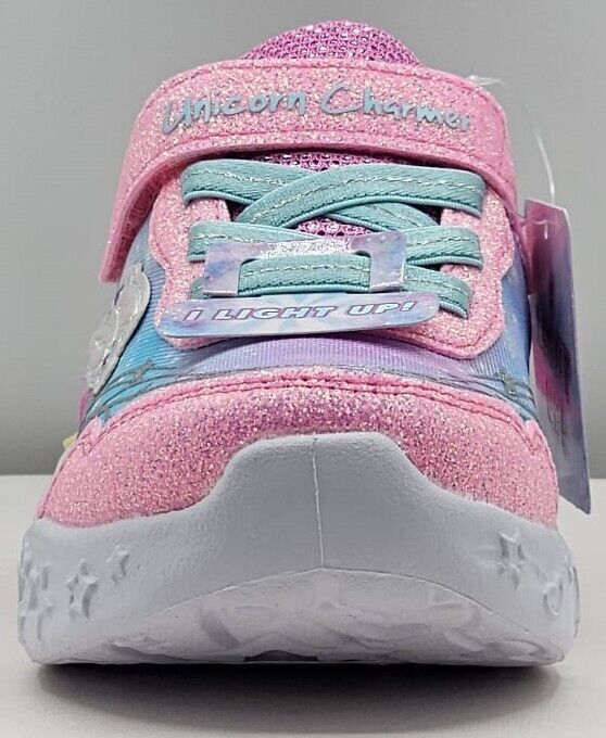 Skechers Light Ups - Lil Stellar - 302697/PKTQ (Toddlers) — product view 6