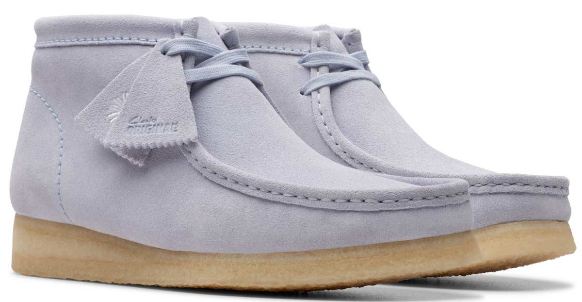 Clarks Originals Wallabee Boot Men's Cloud Grey Suede 26175699 - additional view 3