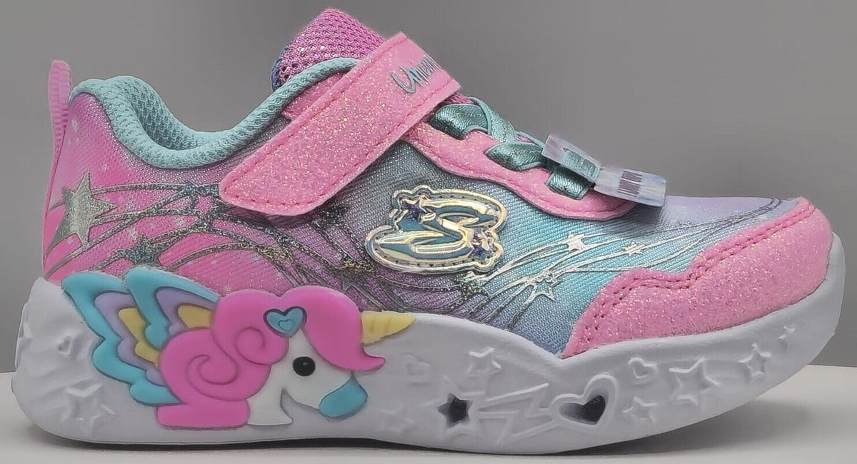 Skechers Light Ups - Lil Stellar - 302697/PKTQ (Toddlers) — product view 1