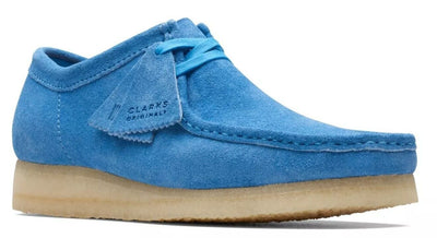 Clarks Originals Wallabee Men's Bright Blue Suede 26170534 - additional view 2