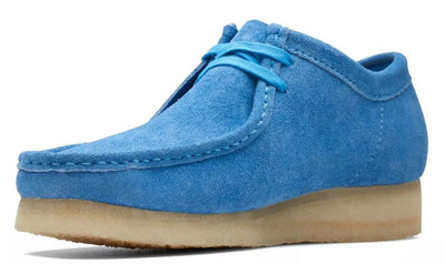 Clarks Originals Wallabee Men's Bright Blue Suede 26170534 - additional view 5