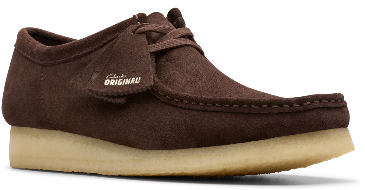 Clarks Originals Wallabee Men's Dark Brown Suede 26156606 — product view 5