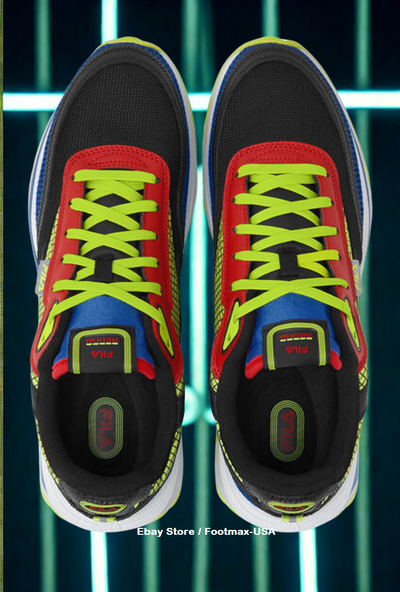 Fila Renno - BLK / PRBL / FRED - 1RM01972-027 – Sole and Construction Detail