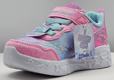 Skechers Light Ups - Lil Stellar - 302697/PKTQ (Toddlers) — product view 4