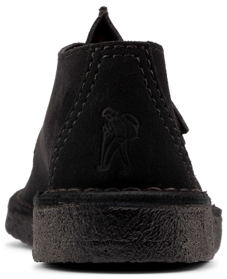Clarks Desert Trek - 26178476 - Men's - Black Suede
