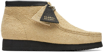 Clarks Originals Wallabee Boot Men's Maple Black Suede 26174051
