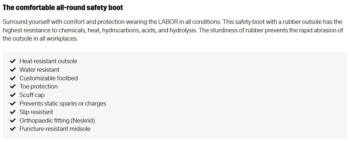Steel Toe - Satety Boots - Puncture Resistant — product view 8
