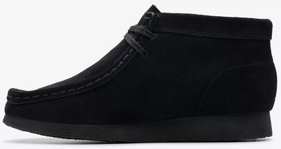 Clarks Wallabee Boot - 26168044 - Black Suede - KIDS / JUNIORS