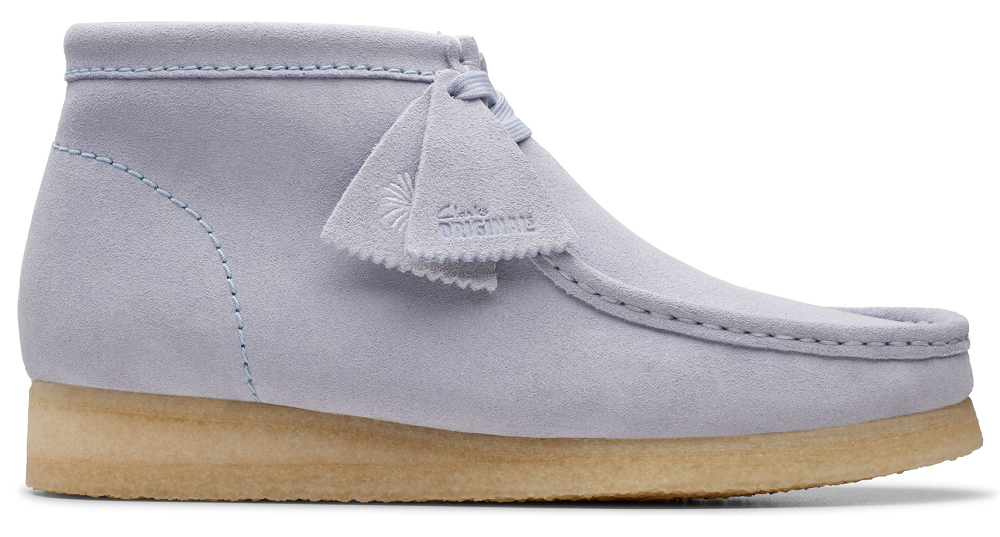 Clarks Originals Wallabee Boot Men's Cloud Grey Suede 26175699