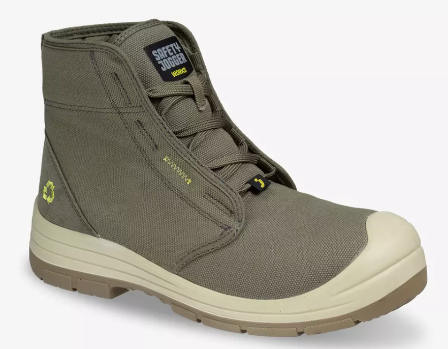Safety Jogger, Steel Toe Work Boot, Ecodesert Sip Mid — product view 4
