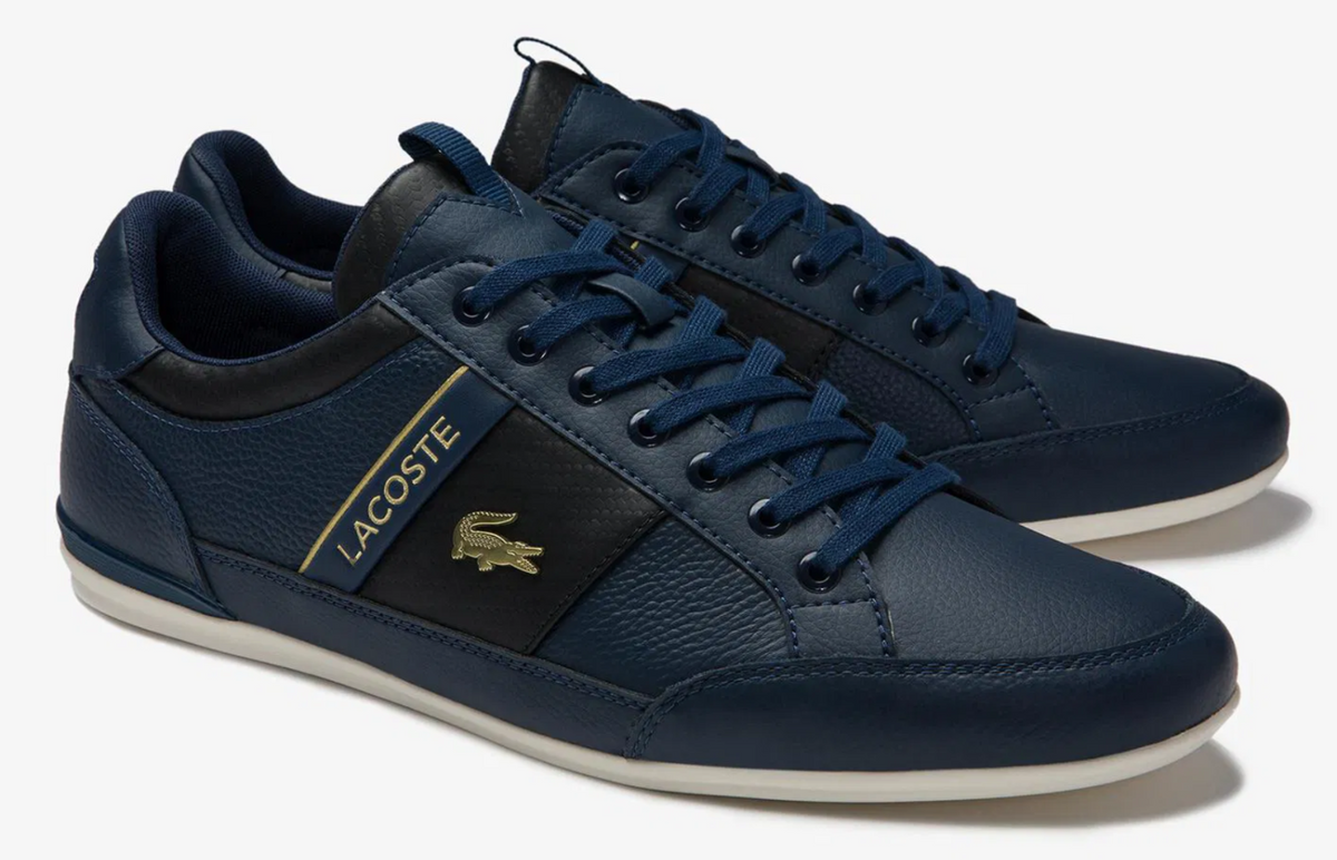 Lacoste Chaymon 0120 1 Cma Leather - 740CMA0043-NB0 - Navy / Black (Men's) — product view 2