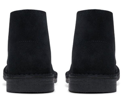 Clarks Desert Boot -Black Suede 26155524 WOMEN'S