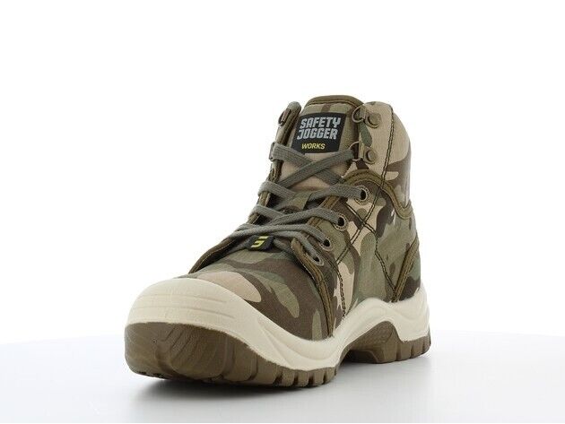 Safety Jogger, Steel Toe Work Boot, Desert Multi — product view 12