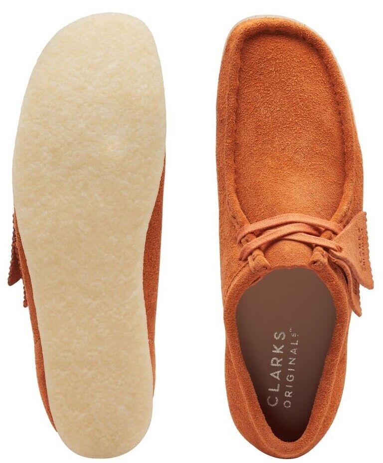 Clarks Originals Wallabee Men's Burnt Orange Suede 26173637 — product view 7