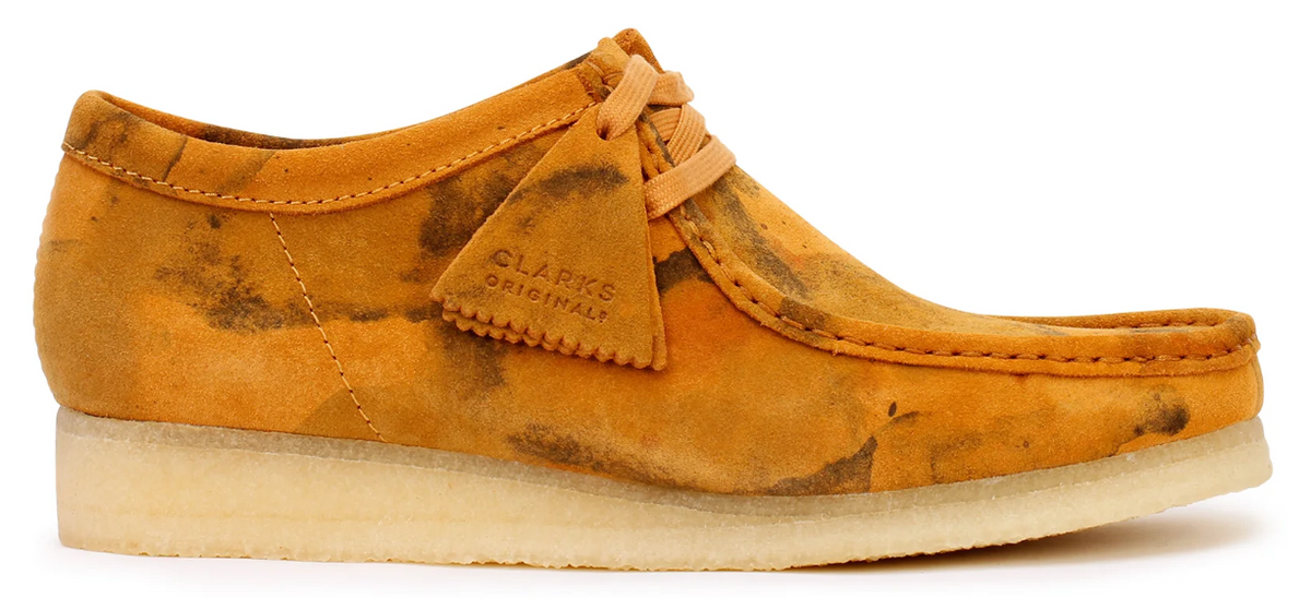 Clarks Originals Wallabee Low Men's Turmeric Camo Suede 26162484 — product view 6