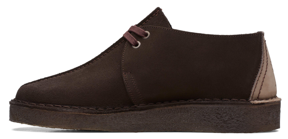 Clarks Originals Desert Trek Men's Dark Brown Suede 26155488 - additional view 4
