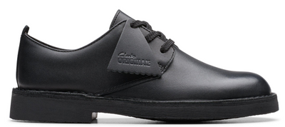Clarks Originals Desert London Kids' Unisex Black Leather 26177675 — product view 1