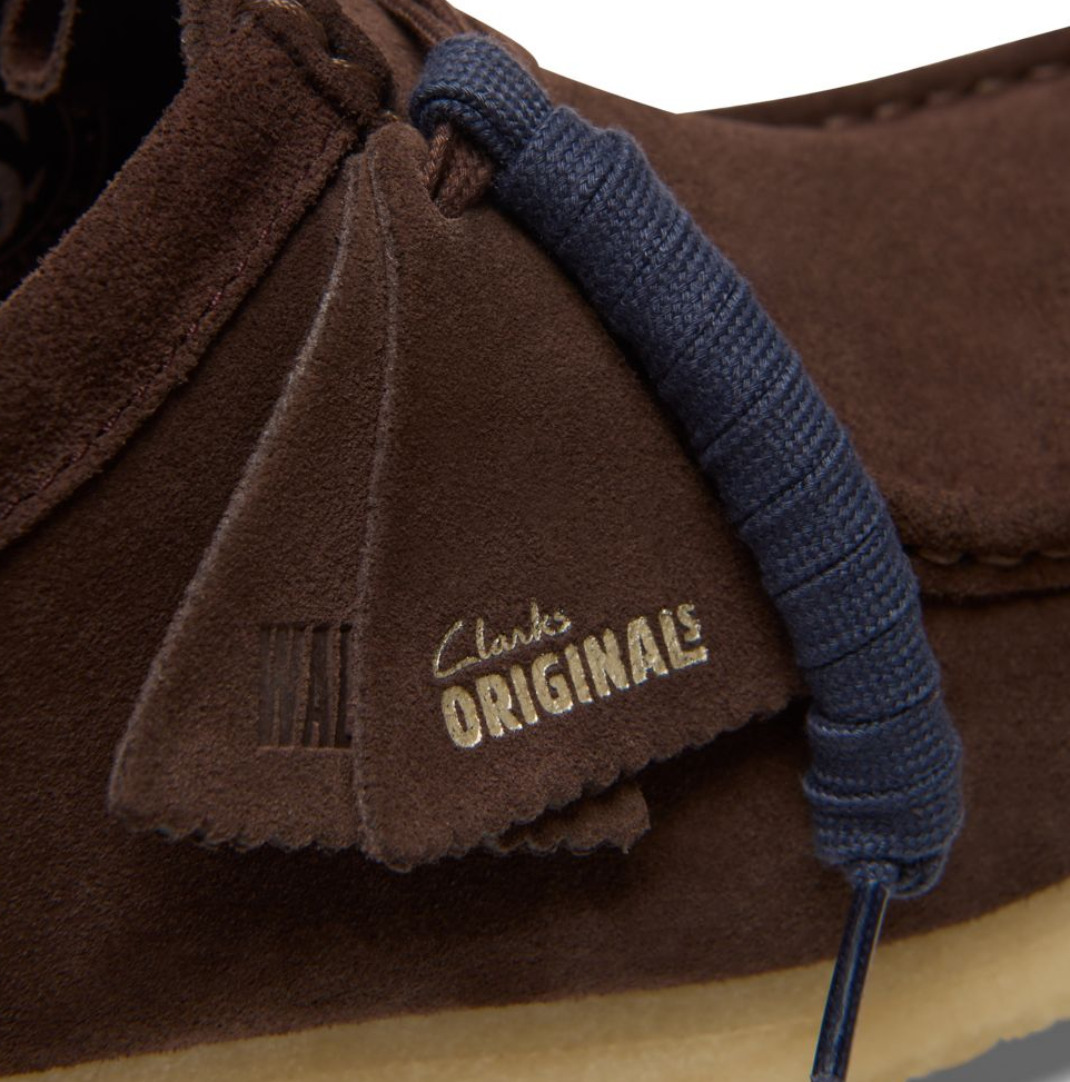 Clarks Originals Wallabee Men's Dark Brown Suede 26156606 — product view 2