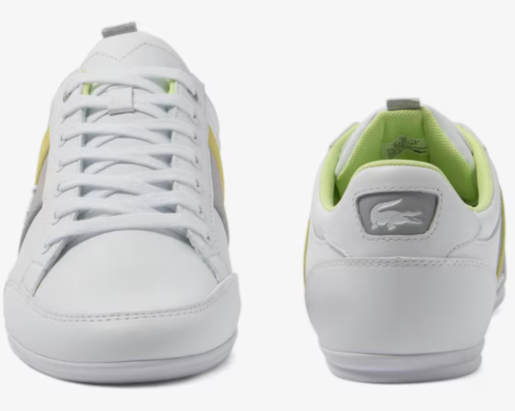 Lacoste Chaymon 223 1 Cma - 746CMA0005-2L6 - White / Lt. Grn (Men's) — product view 5