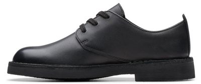 Clarks Originals Desert London Kids' Unisex Black Leather 26177675 — product view 4