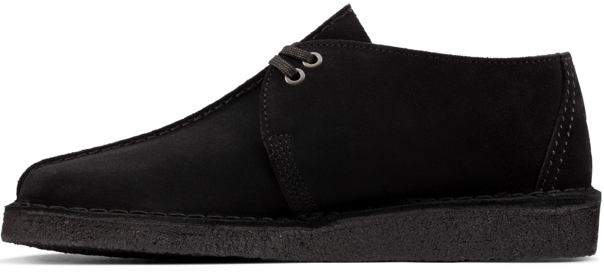 Clarks Originals Desert Trek 'Black Suede' Men's Black Suede 26178476 — product view 5