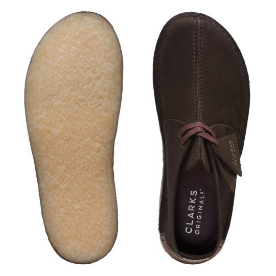 Clarks Originals Desert Trek Men's Dark Brown Suede 26155488 - additional view 7