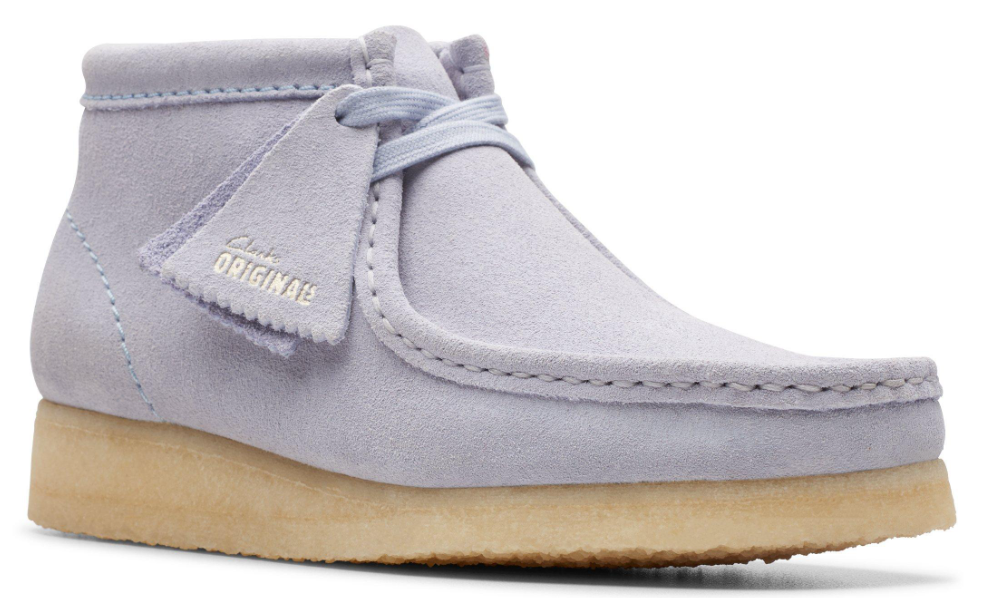 Clarks Originals Wallabee Boot Women's Cloud Grey Suede 26176563 - additional view 2